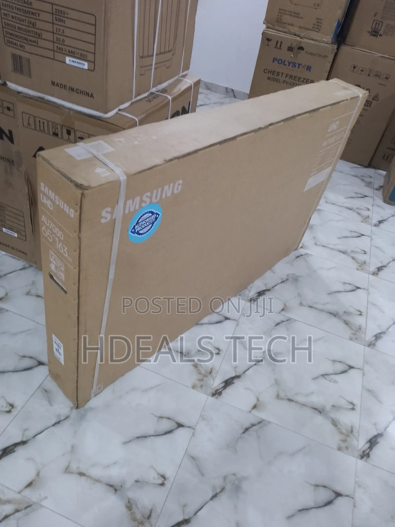 SAMSUNG 65′′ Inches Crystal UHD Smart Television.