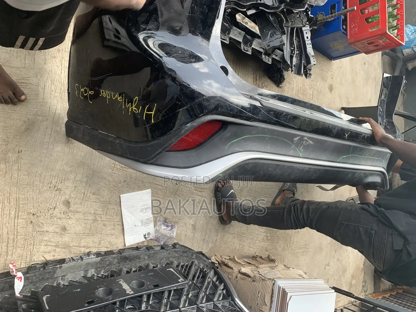 Complete Back Bumper for Highlander 2020 Available as Seen