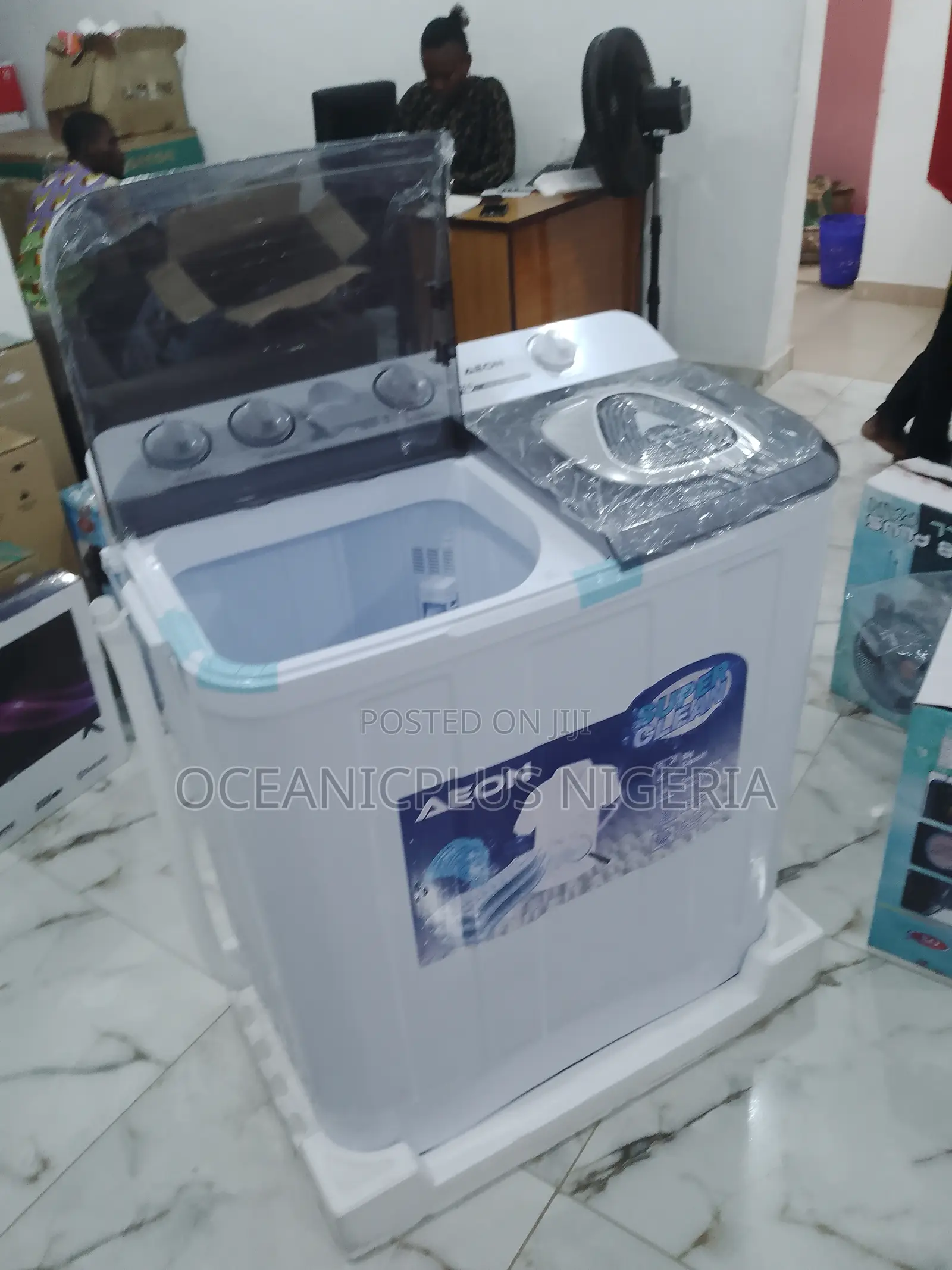High Quality 10kg Aeon Twin Tub Wash and Spin Washing Machin