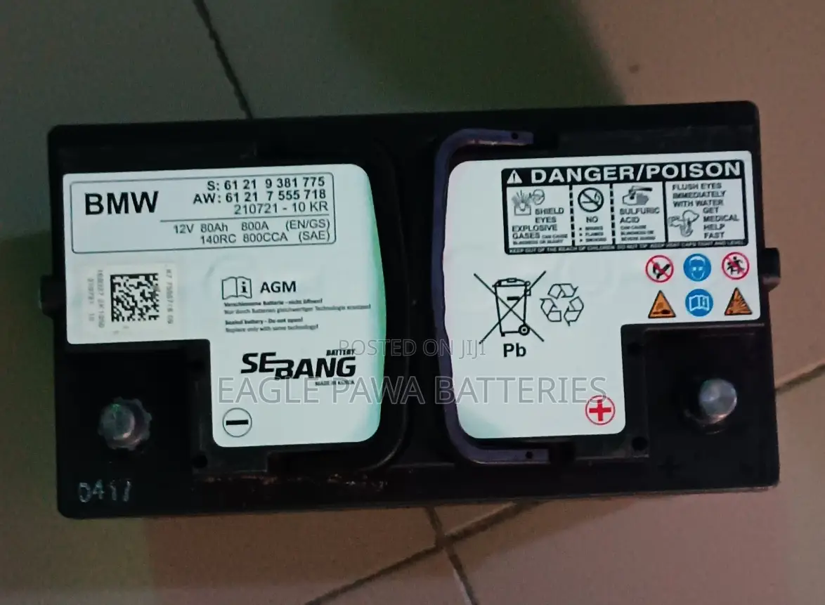 80amps Bmw Agm Battery