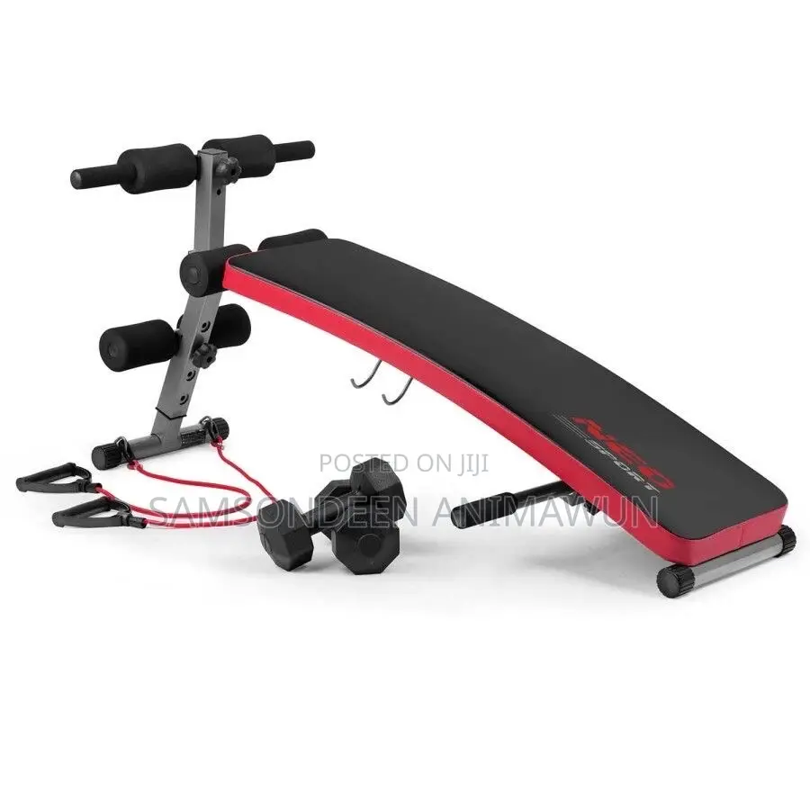 Durable Sit Up Bench With Dumbell