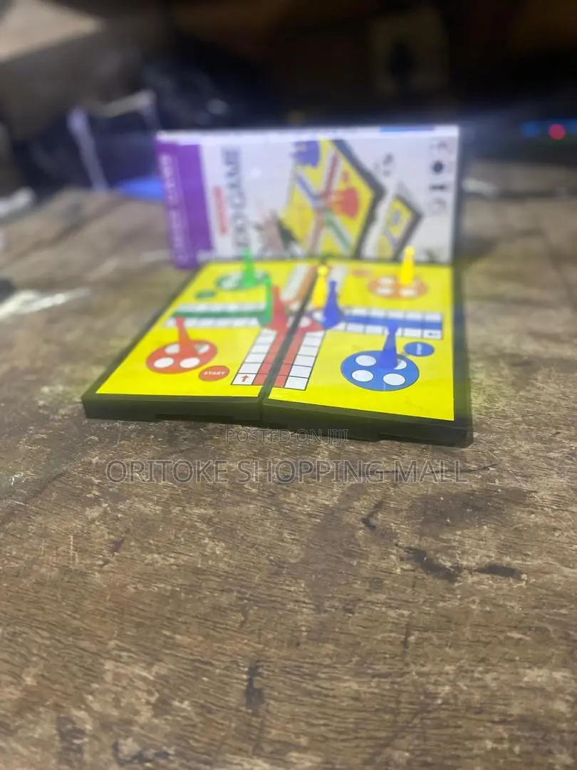 Ludo Board Game Magnetic With Folding Chessboard Lu