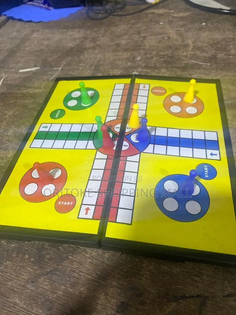 Ludo Board Game Magnetic With Folding Chessboard Lu