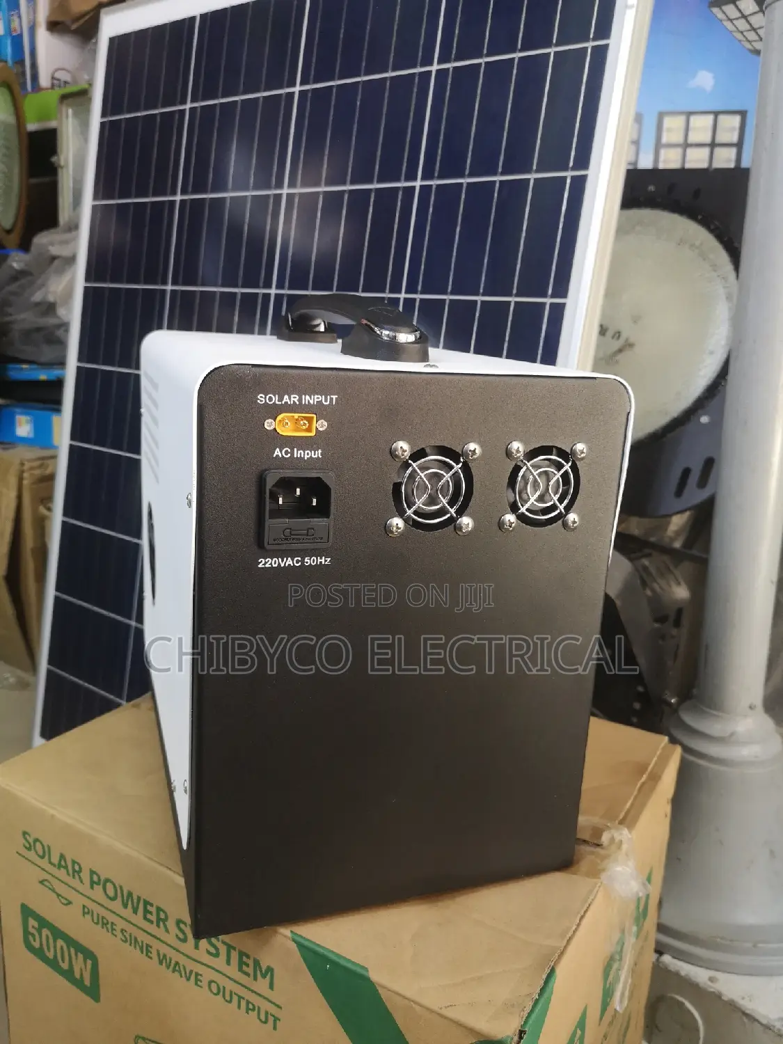 500w All-top Power Station With Panel