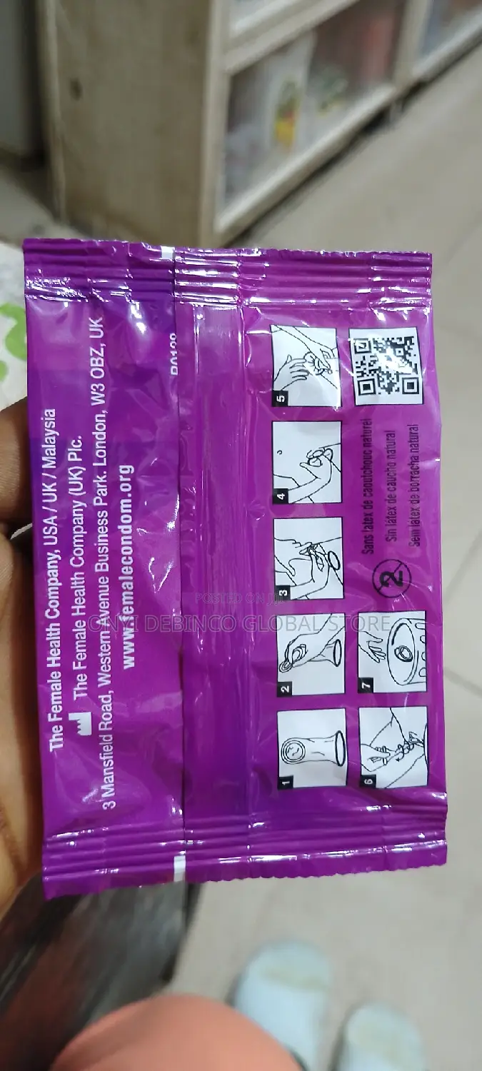 Fc2 Female Condoms Safe Effective Protection for Women 5pcs