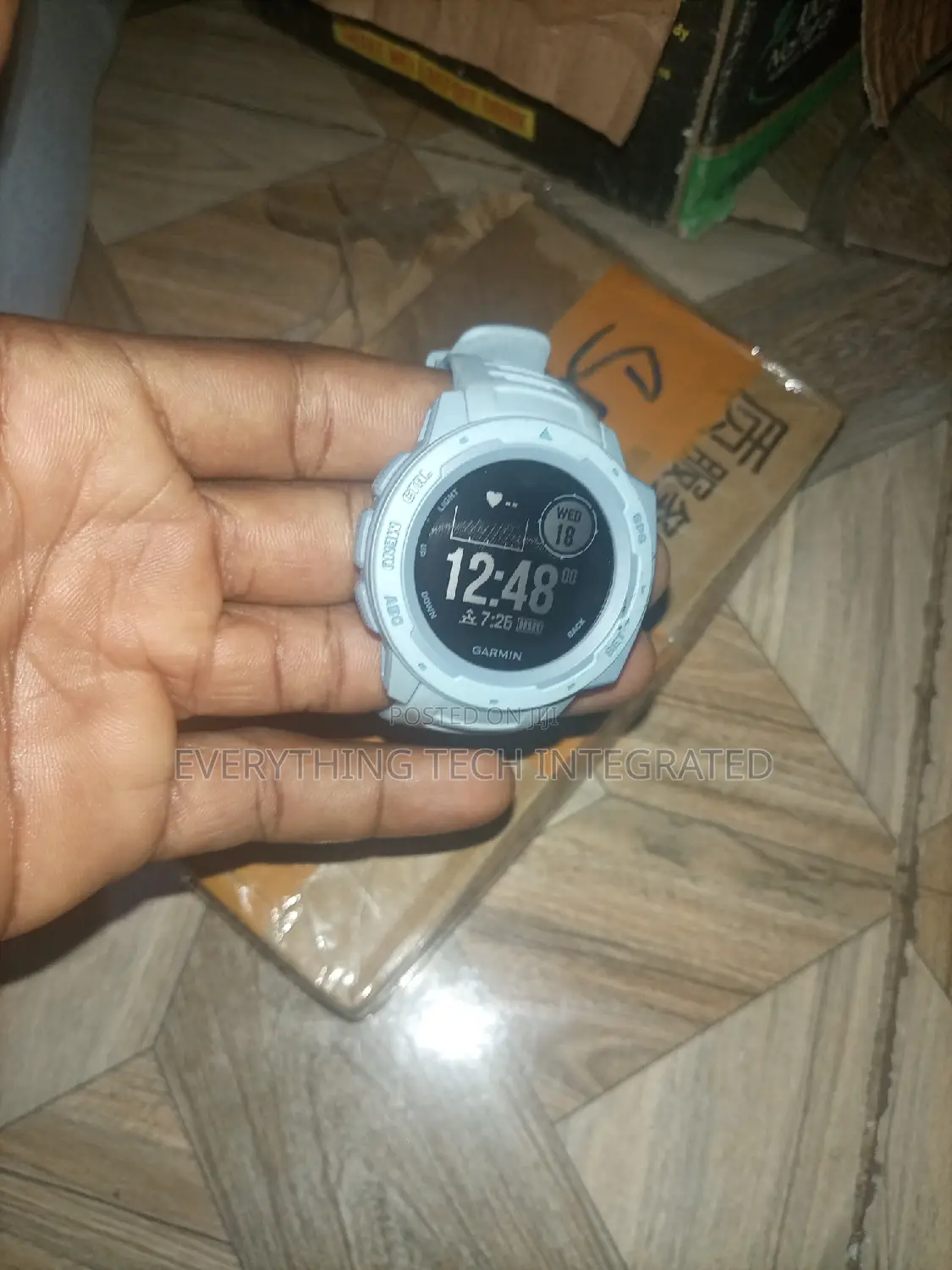 Garmin Instinct Rugged GPS Smart Watch - Graphite