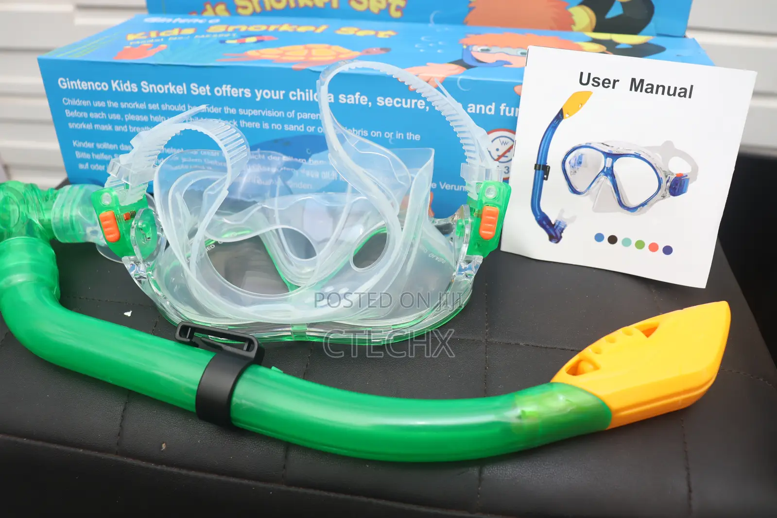 Snorkel Set, Diving Mask, Swimming Goggles for Children/Teen