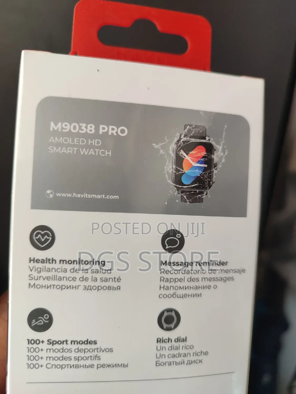 Havit M9038 Pro AMOLED Smart Watch