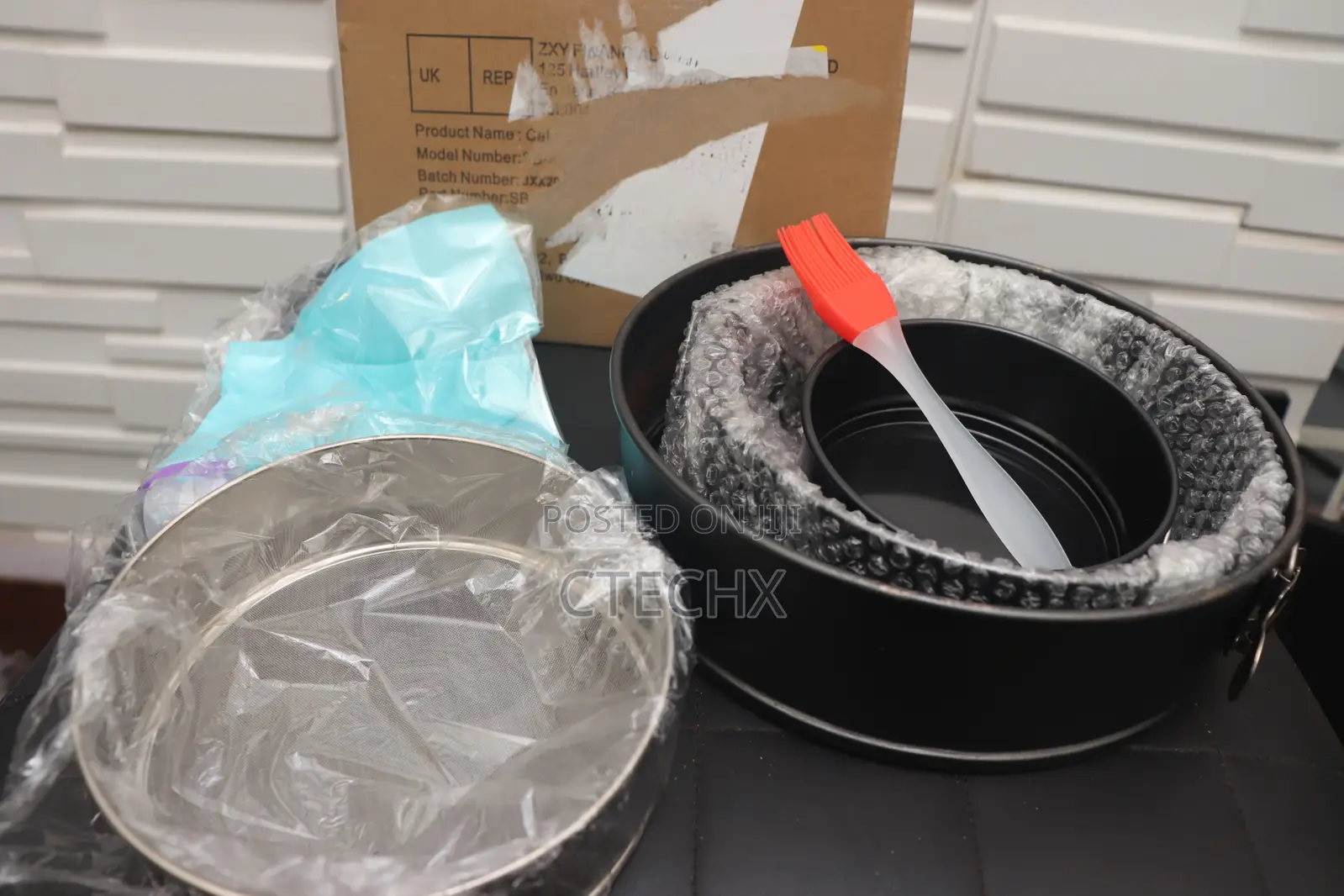 Cake Tins Set 3 Pcs(4"/7"/9")