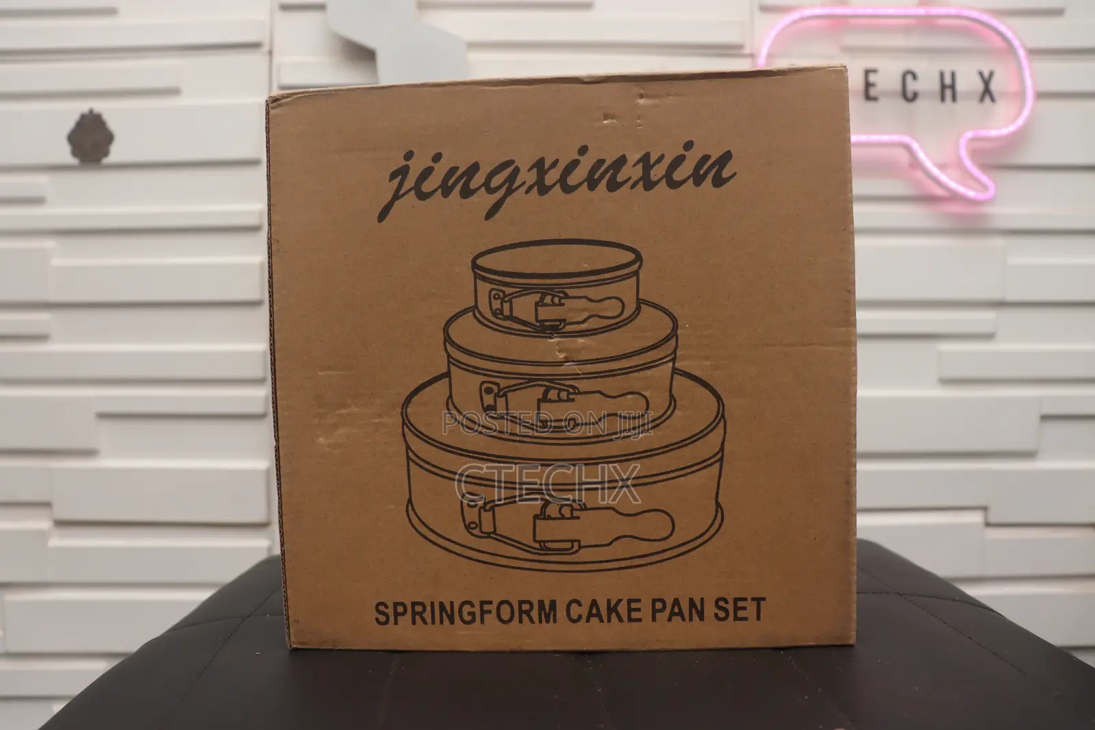 Cake Tins Set 3 Pcs(4"/7"/9")