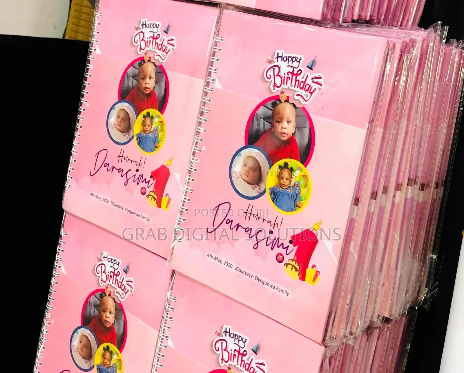 Jotters, Pen and Paper Bag Prints, Hard and Soft Cover