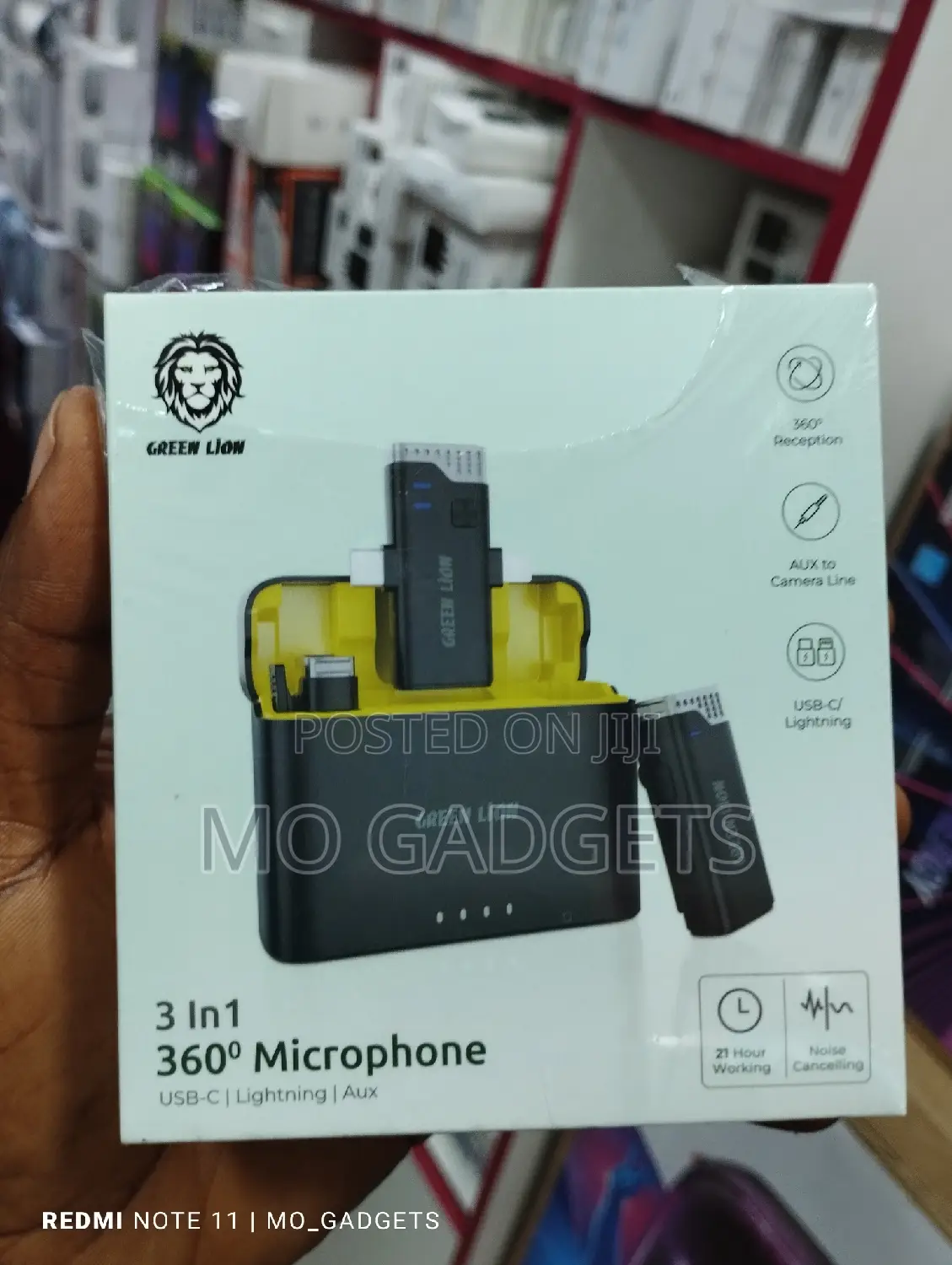 Green Lion 3in1 Wireless 360° Mic