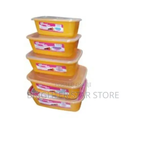 Sacvin 5 in 1 Essential Storage Containers