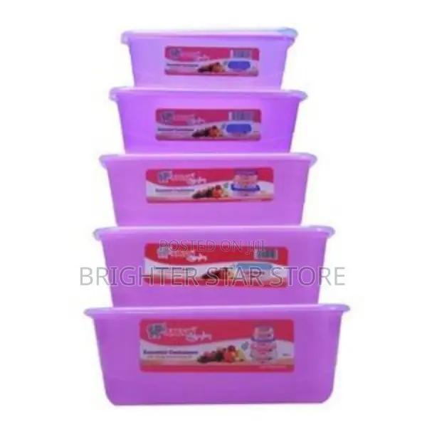 Sacvin 5 in 1 Essential Storage Containers