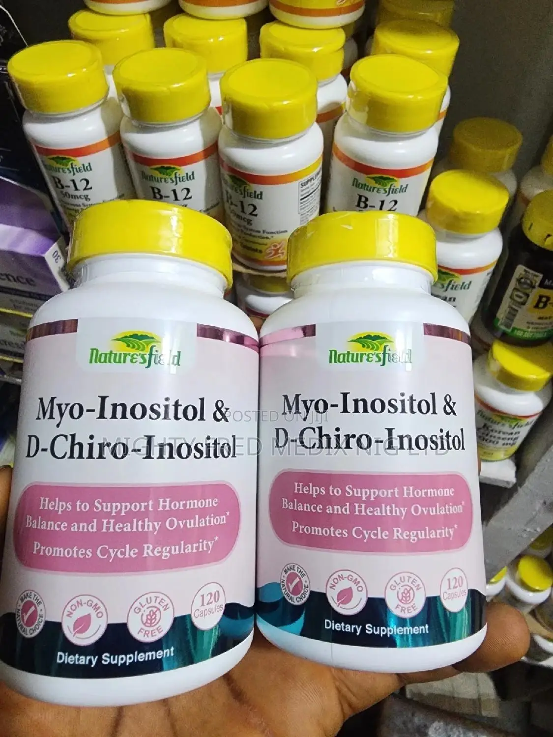 Nature's Field Myo Inositol and D Chiro Inositol