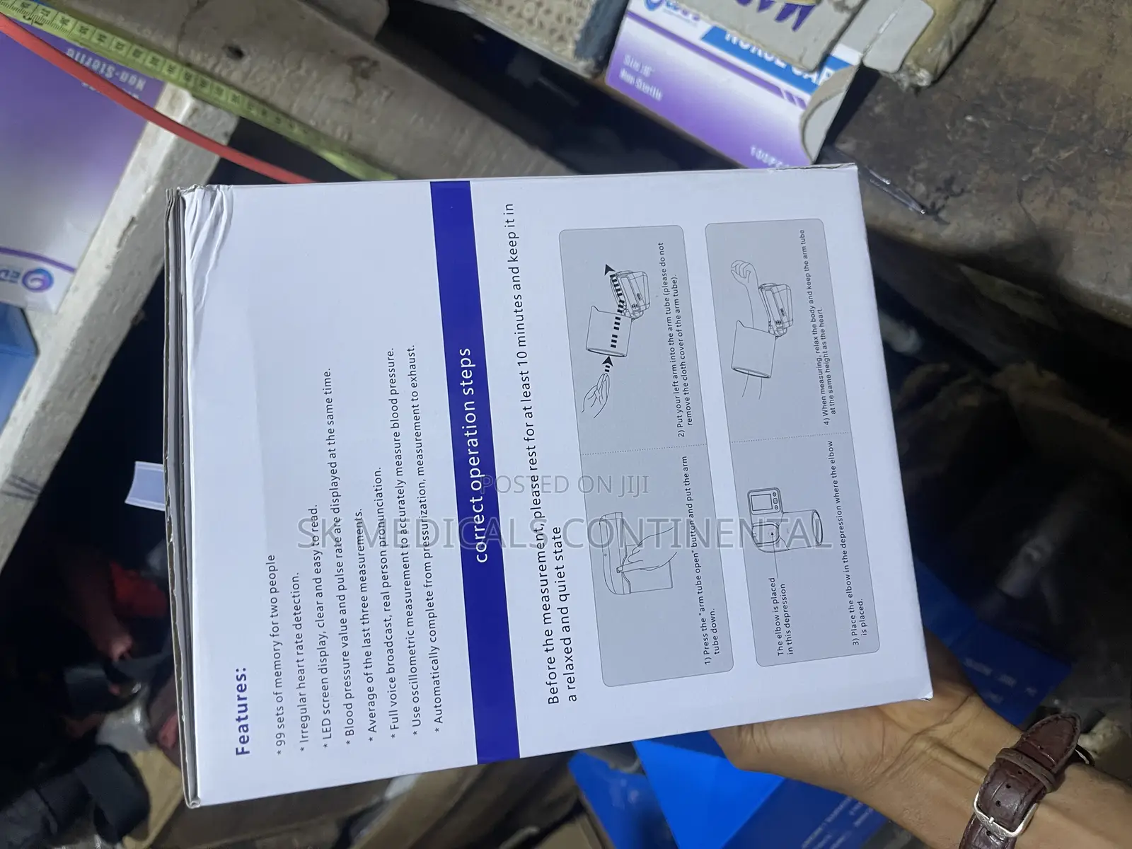 Digital Electronic Sphygmomanometer BP Machine