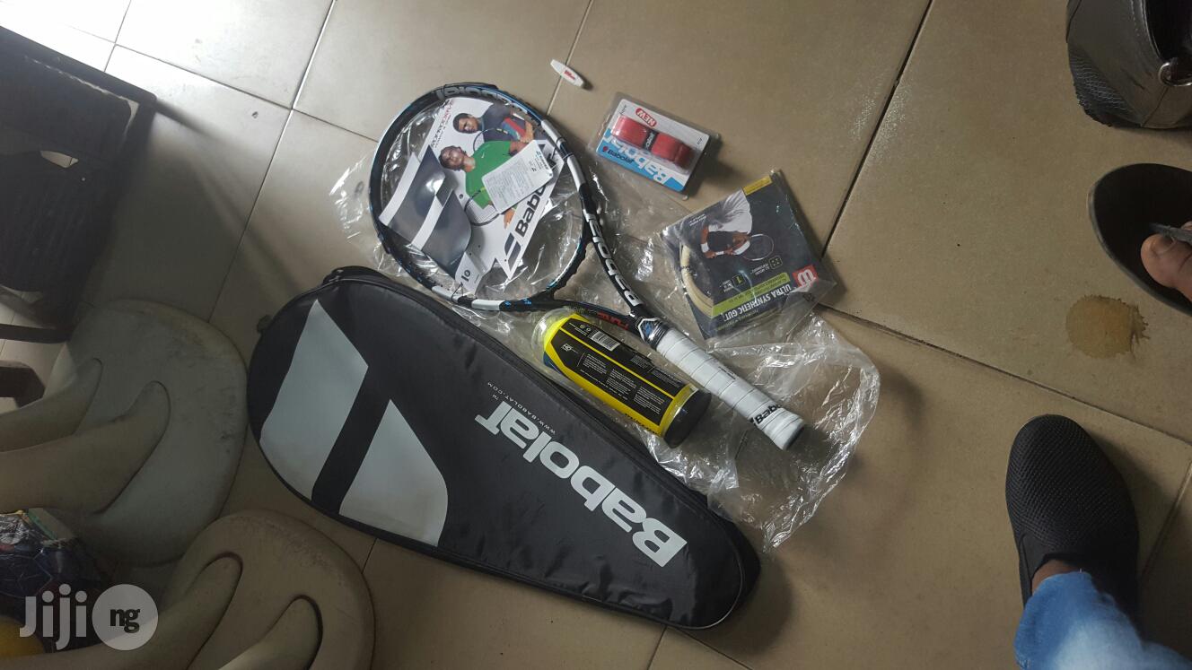 Set of Babolat Tennis Racket