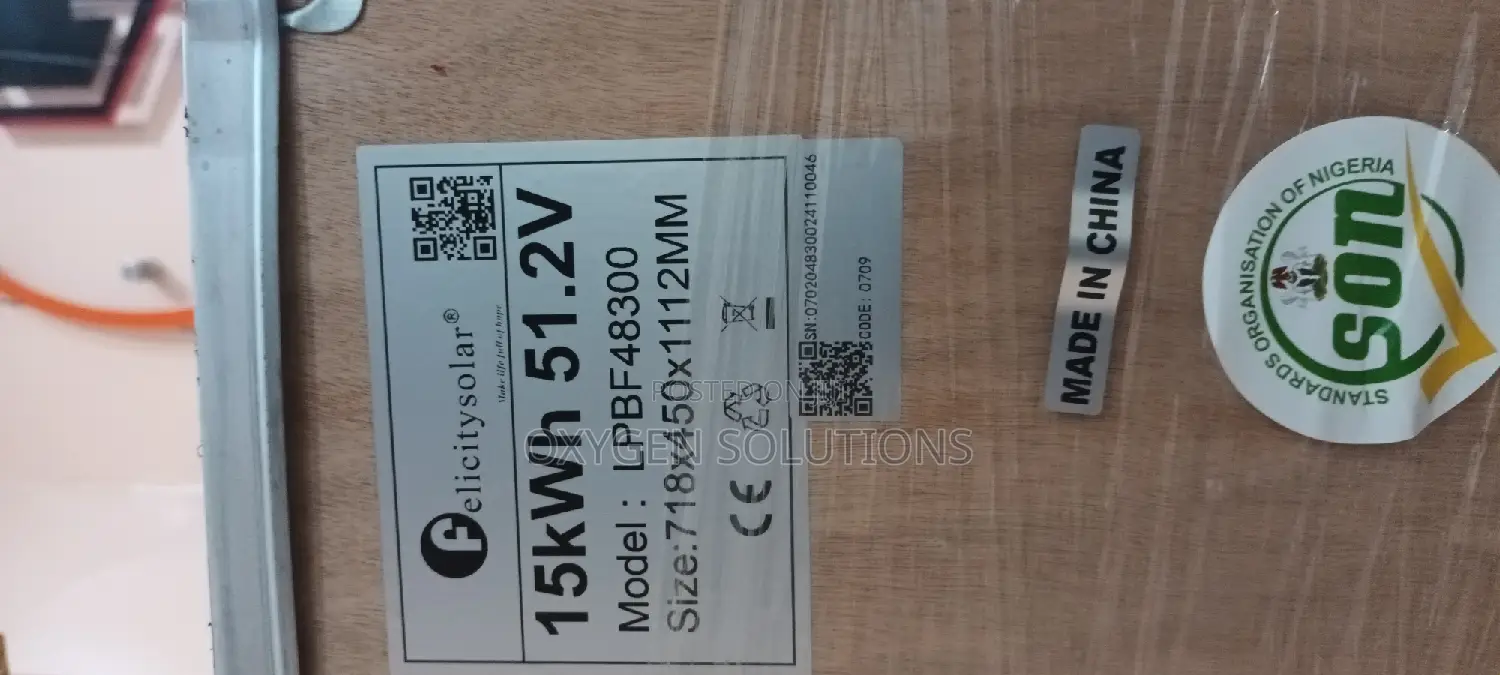 15kwh 51.2v Felicity Lithium Ion Battery