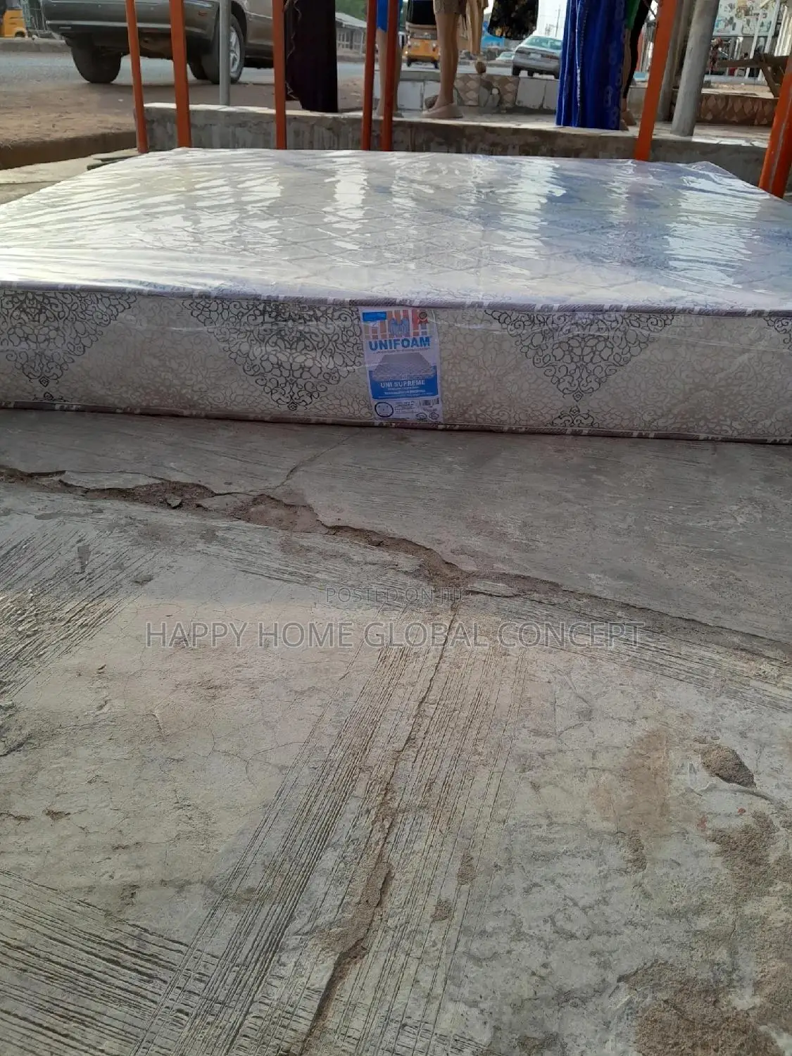Unifoam Semi Orthopaedic Bed 6 by 6 by 8