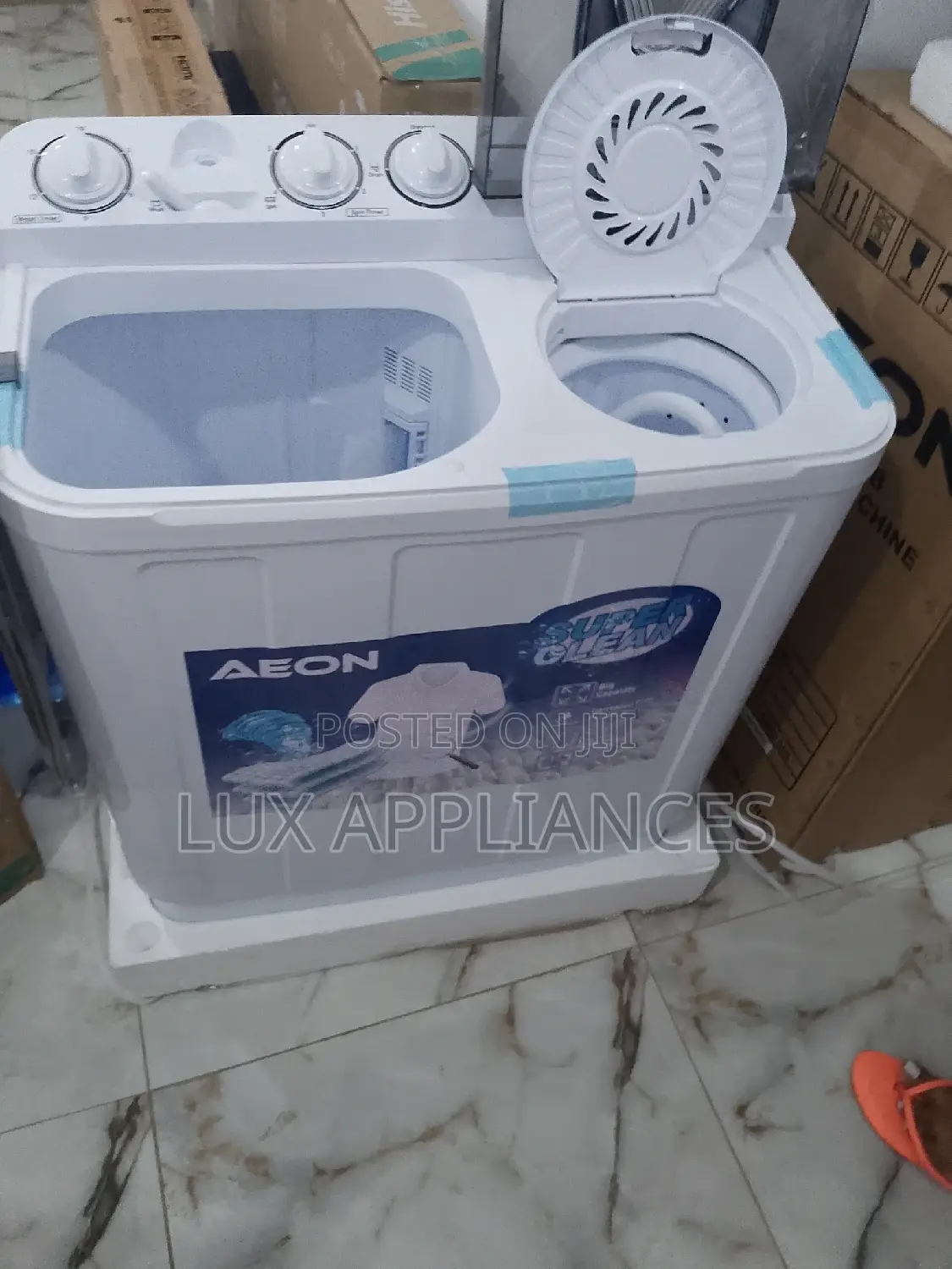 New Quiet Operation Aeon Wash and Spin Manual