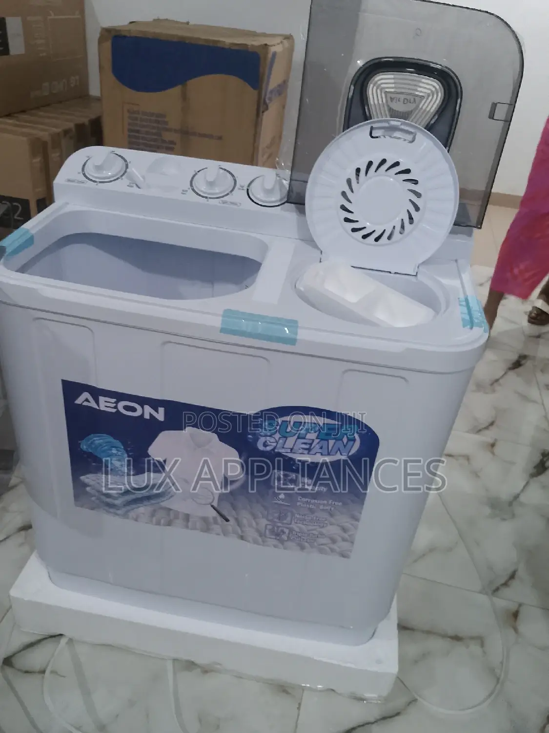 Wash and Spin Brand New Aeon 7kg Twin Tube Washer