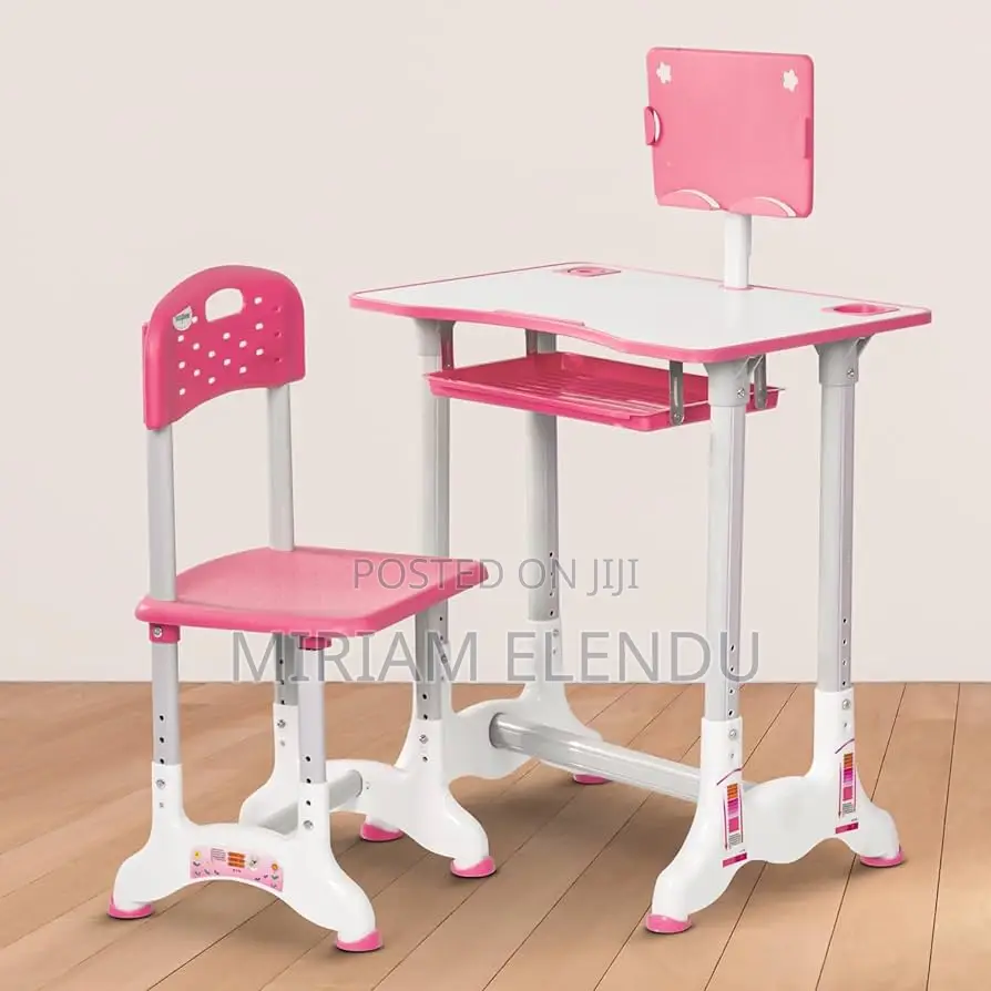 Kids Adjustable Study Table and Chair Set