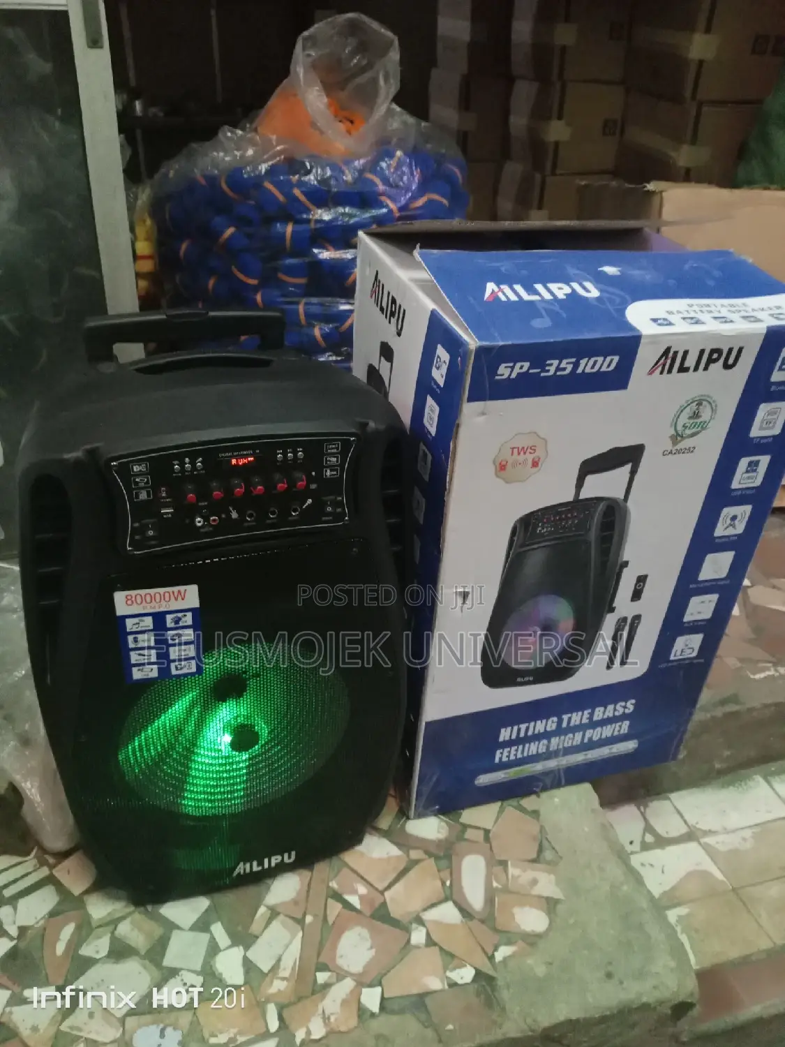 Professional Ailipu 15inches Public Address System