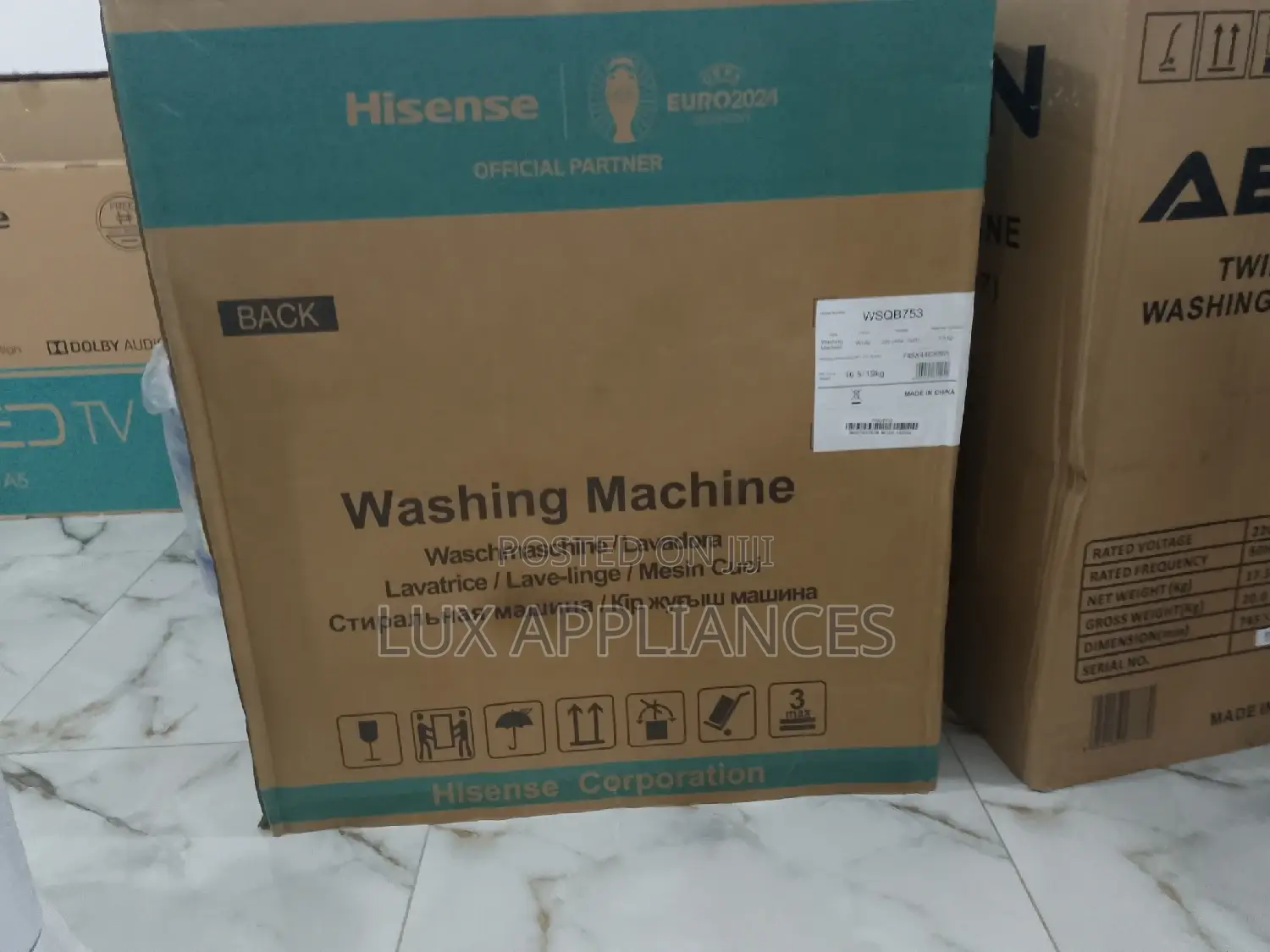 Classical Design Hisense New Wash and Spin