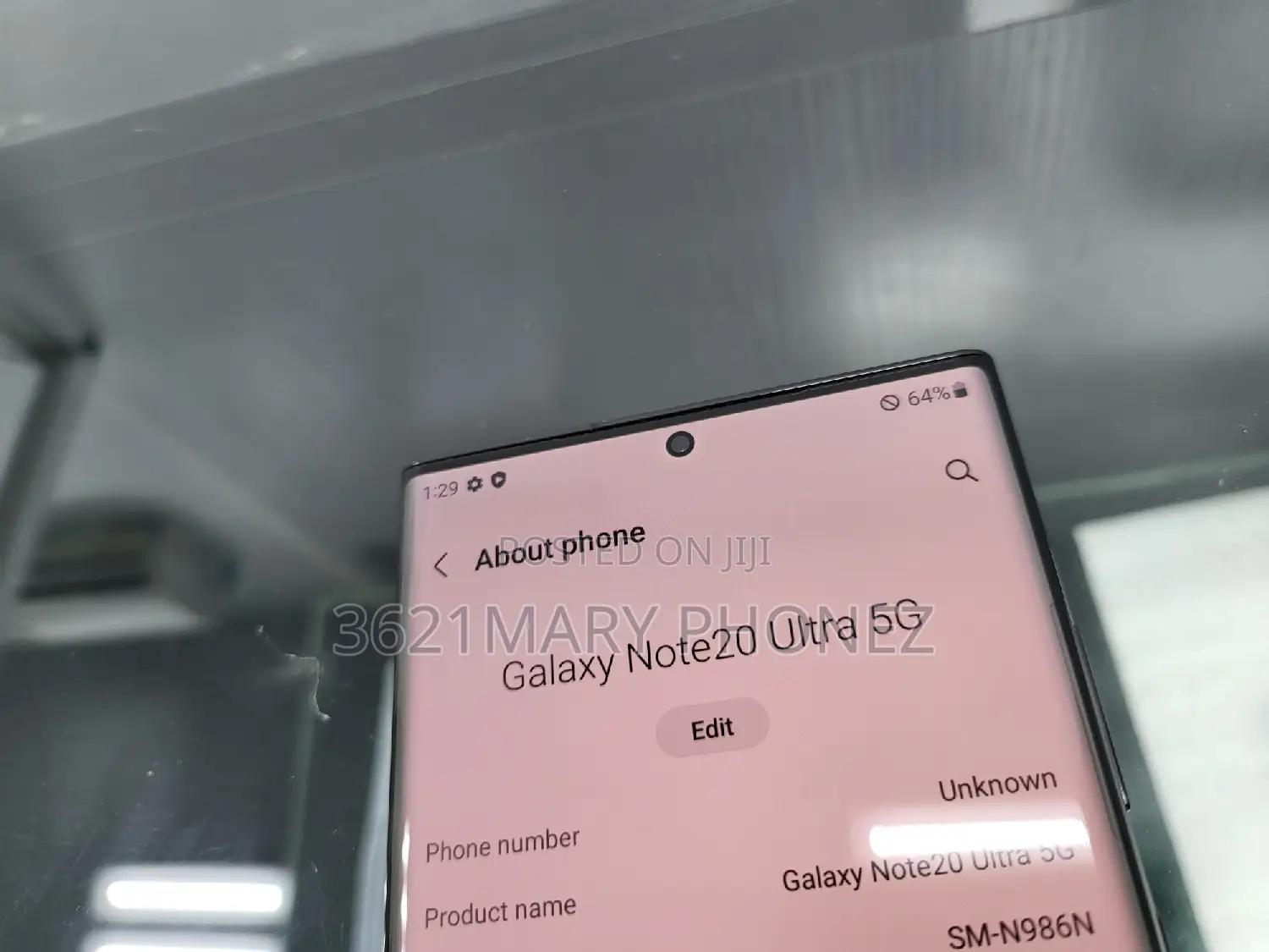Samsung Galaxy Note 20 Ultra 5G 256 GB Black