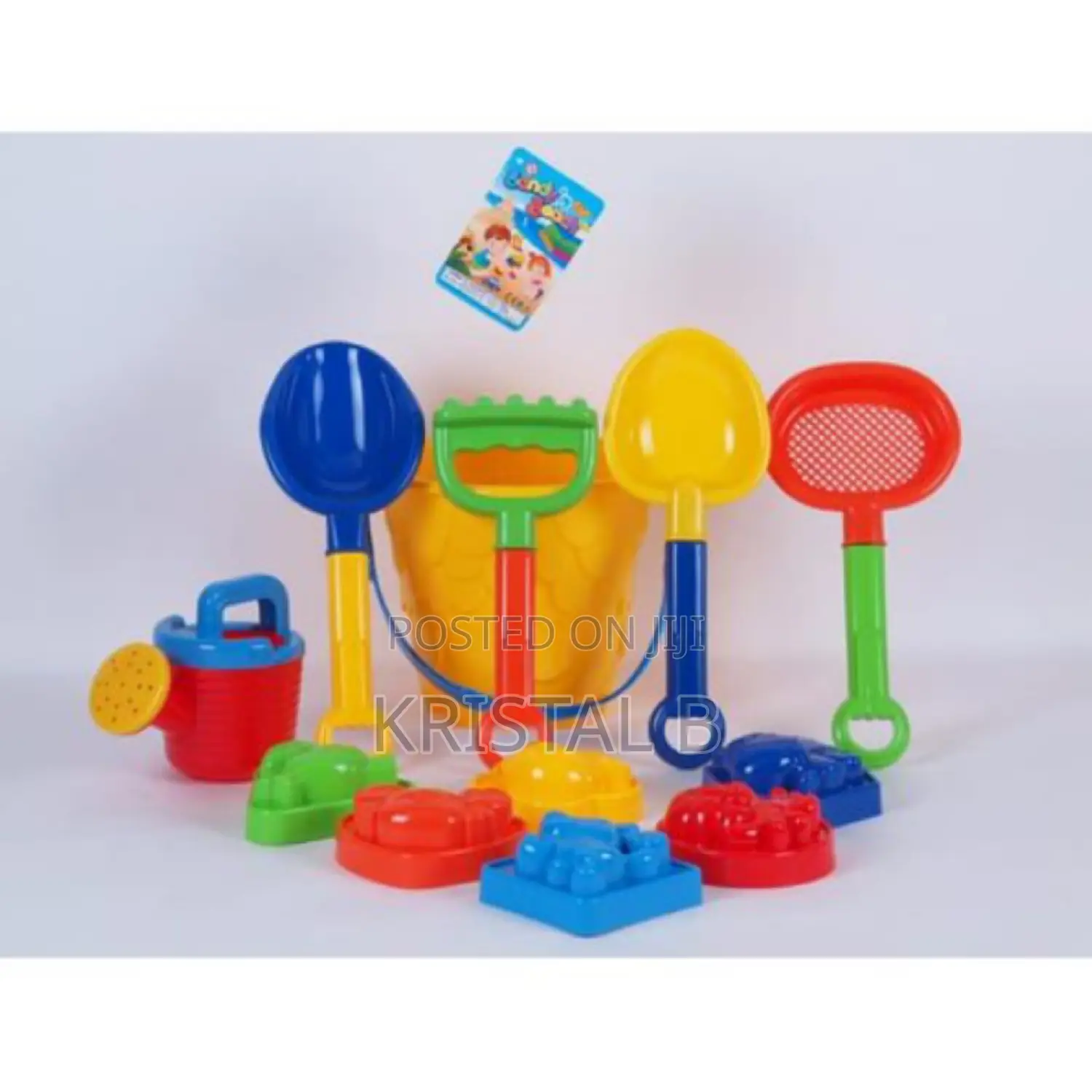 Beach Garden Bucket With Tools Playset