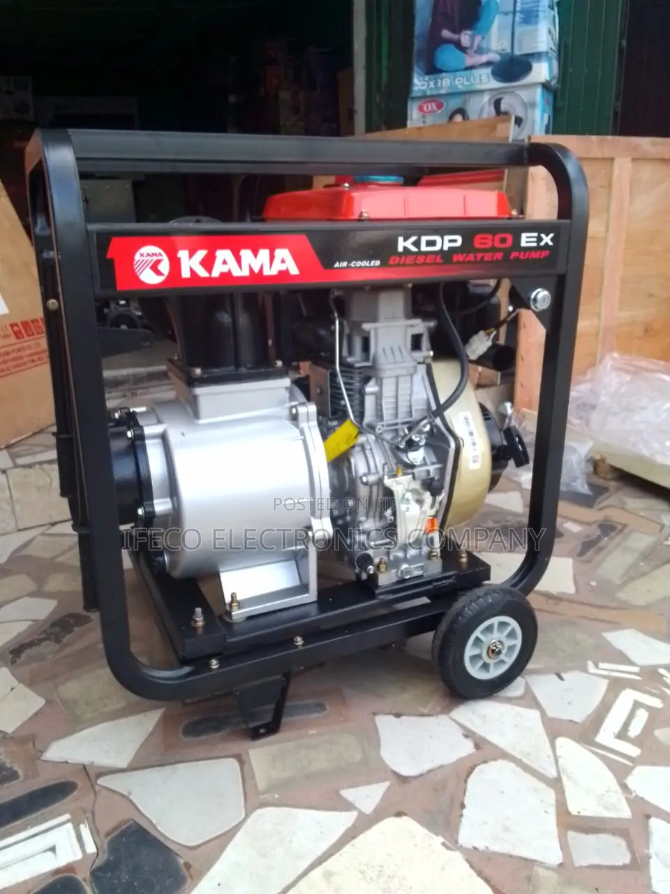 6 Inches Kama Diesel Pumping Machine