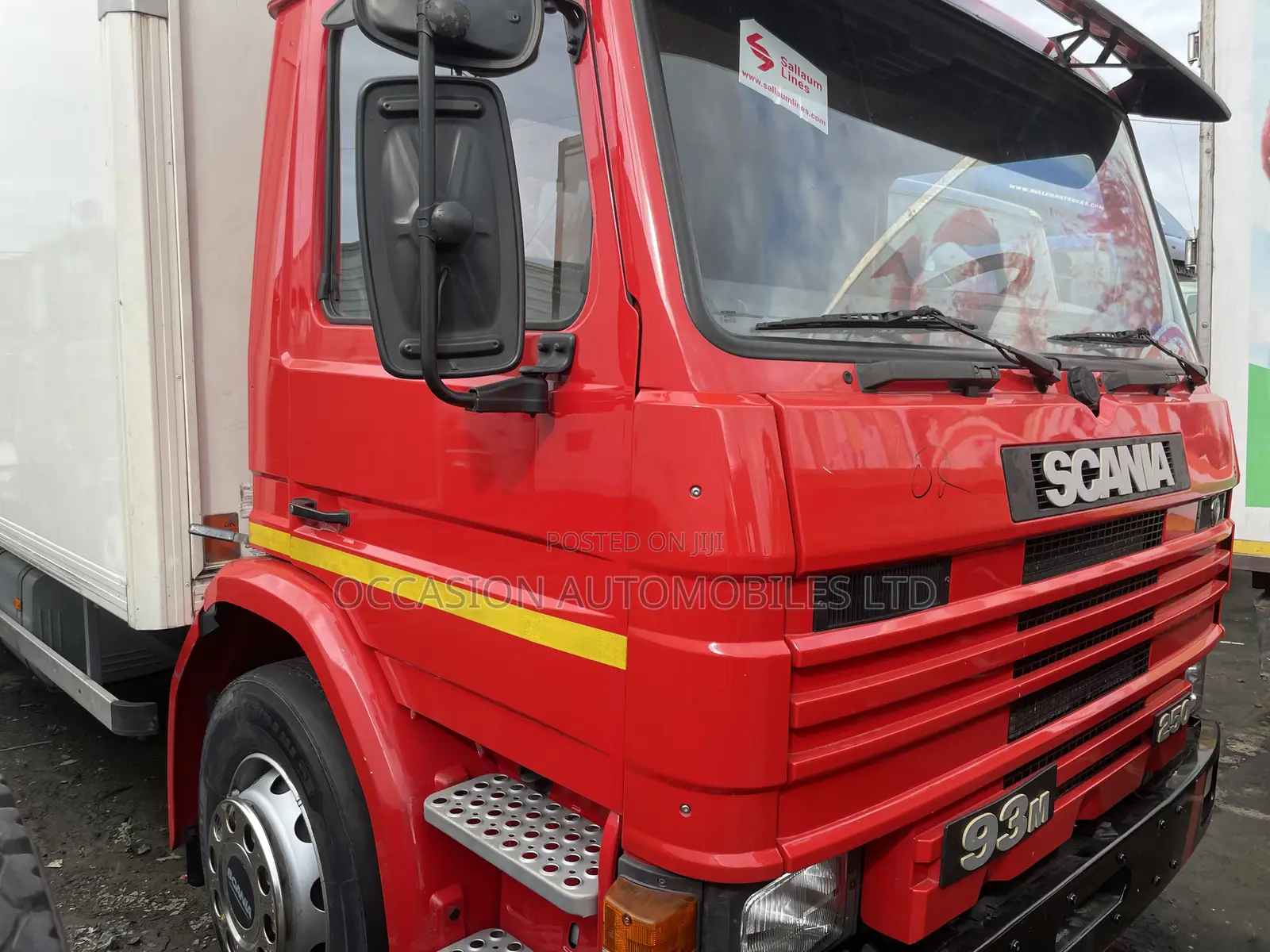 Scannia Container Body Truck