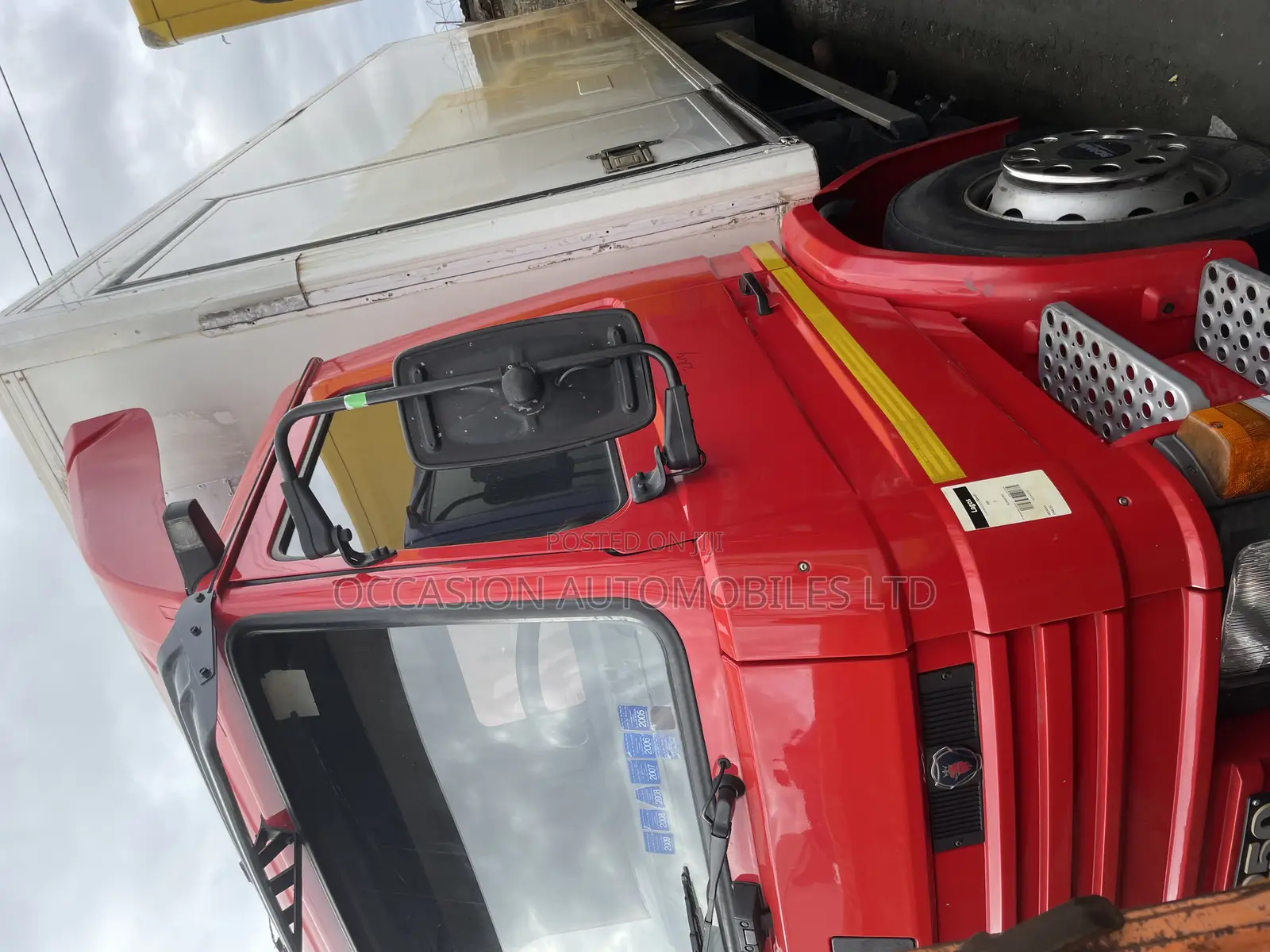 Scannia Container Body Truck
