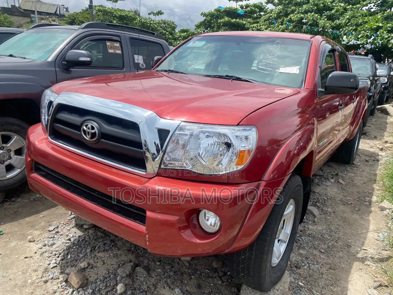 Toyota Tacoma Double Cab V6 Automatic 2009 Red