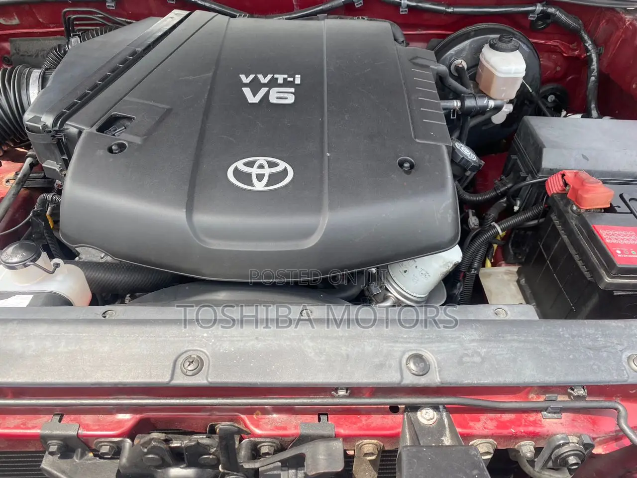 Toyota Tacoma Double Cab V6 Automatic 2009 Red