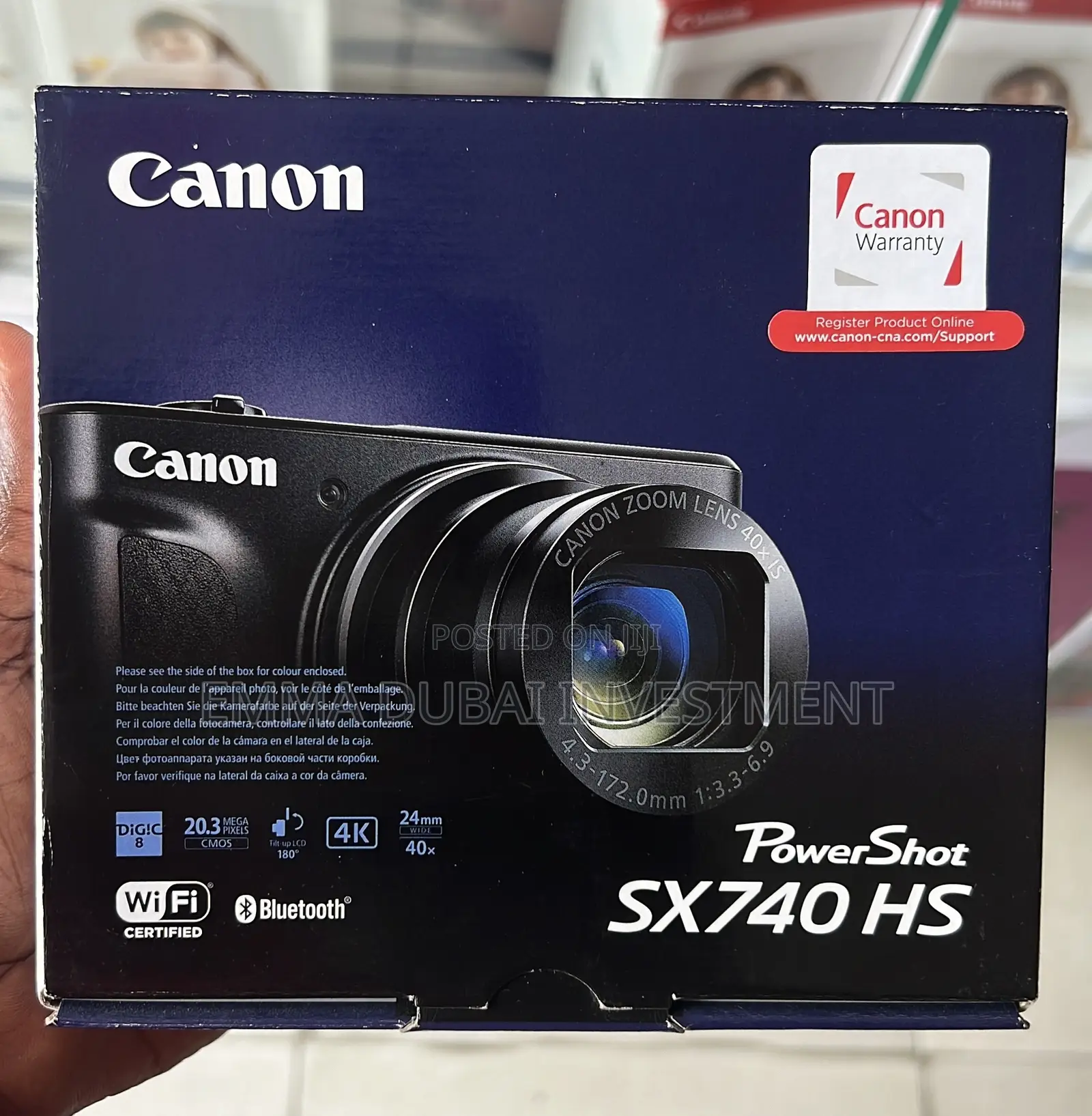 Canon Power Shot Sx740 Hs