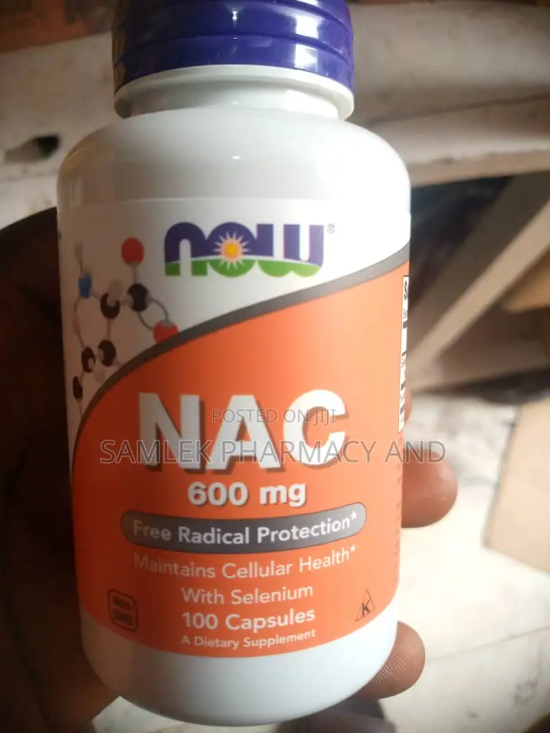 NOW NAC(N-acetyl Cysteine) 600 Mg With Selenium,100vegcaps