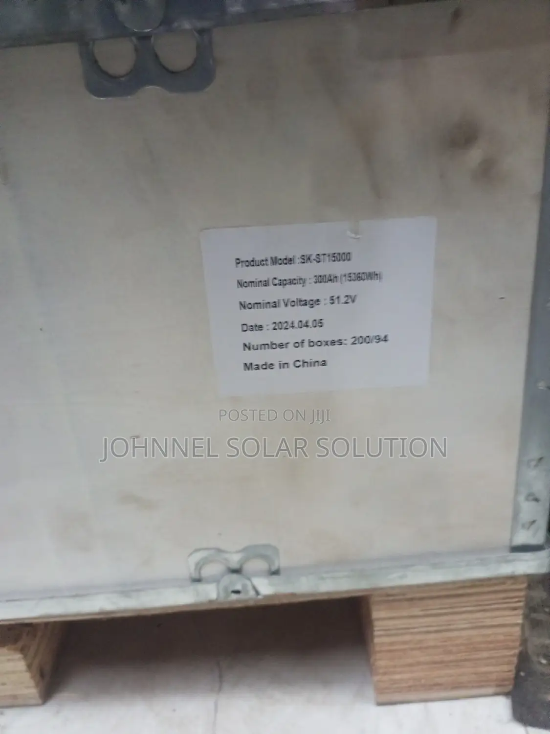 15kwh 51.2volts SMS Solar Lithium Ion Battery