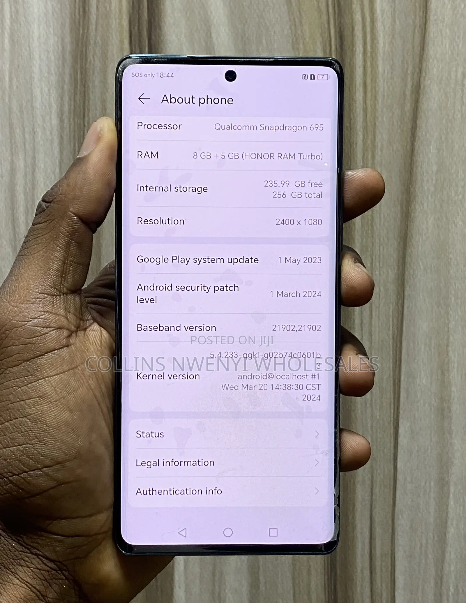 Honor X9a 256 GB Blue
