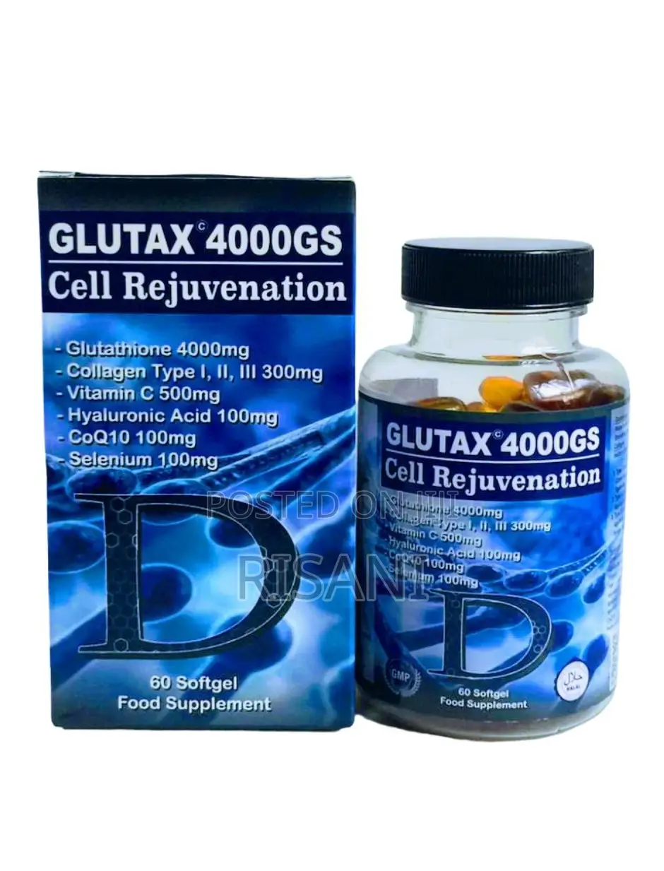 Glutax 4000gs Cell Rejuvenation 60 Softgel
