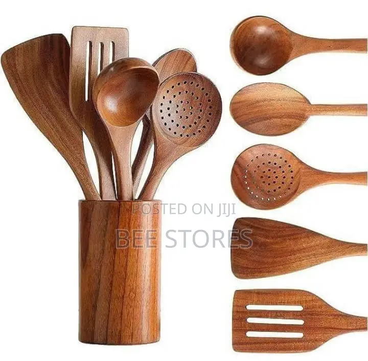 Quality Wooden Cooking Spoon Set