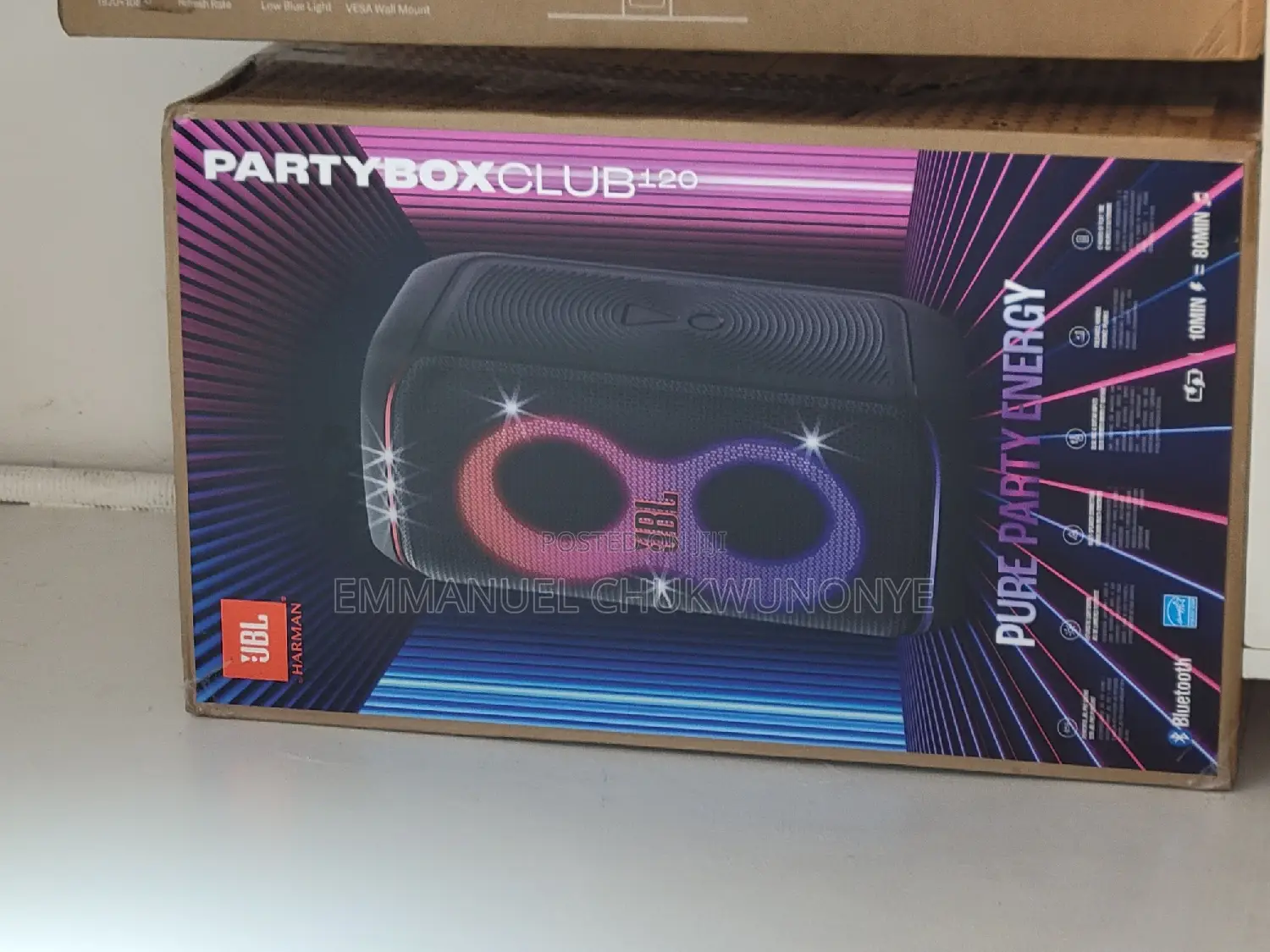 JBL Partybox Club 120 160W Wireless Party Speaker
