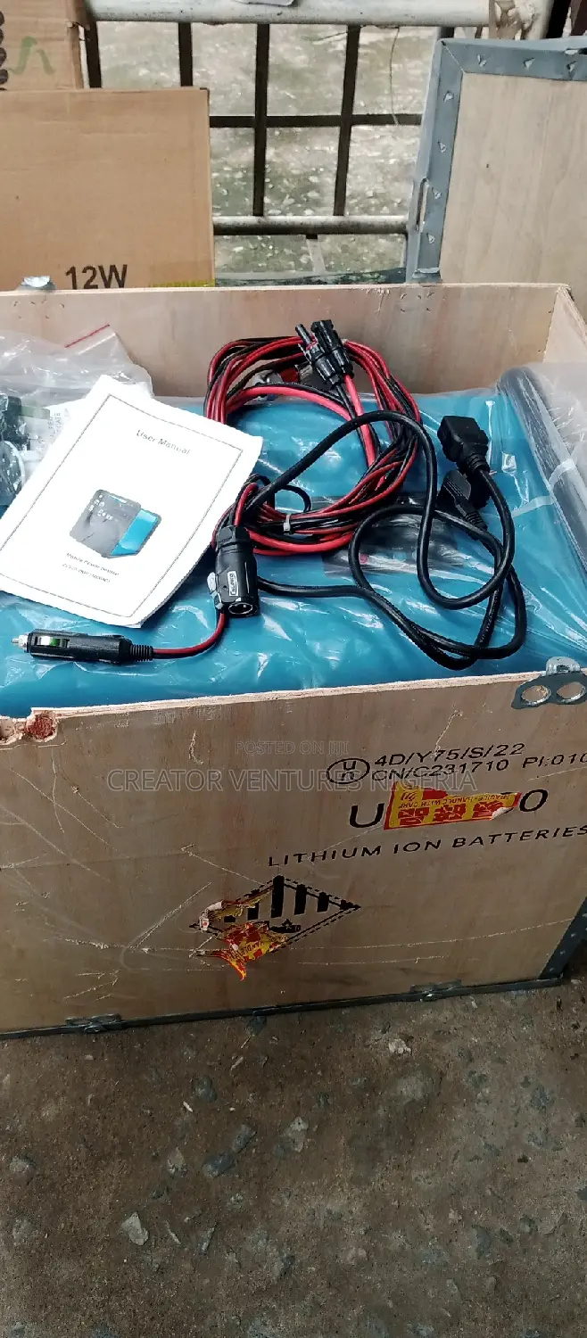 Solar Generator 4kw,All in 1,Wit Lithium Battery,2 Usb/Tab C