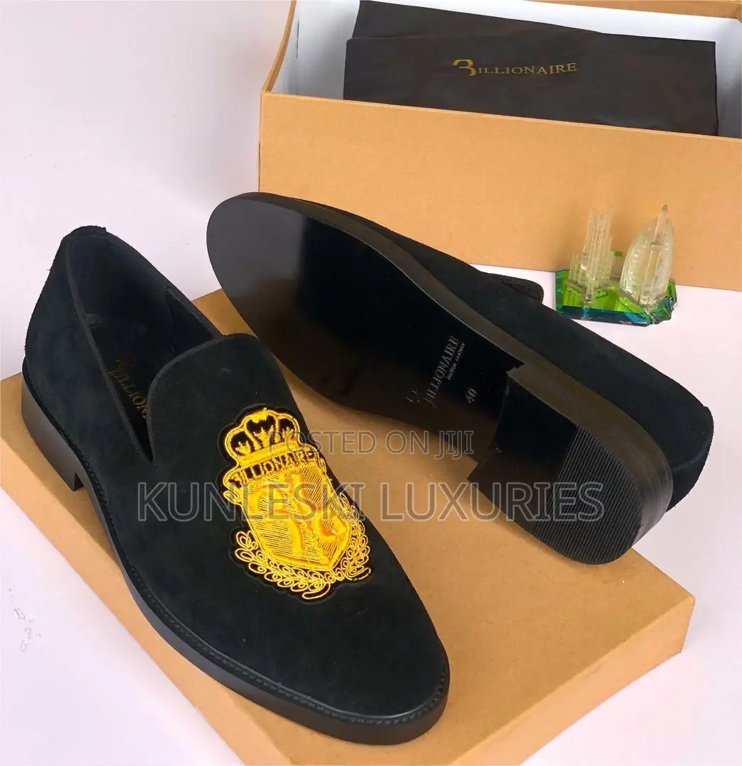 Original Billionaire Men Loafers Suede Shoe