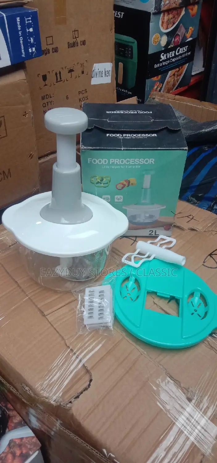 Hand Pat Vegetable Chopper With Mixer and Egg Separator