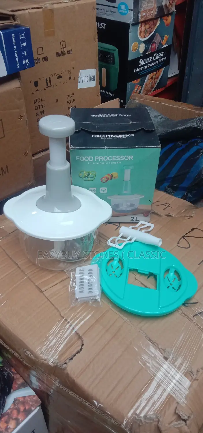 Hand Pat Vegetable Chopper With Mixer and Egg Separator