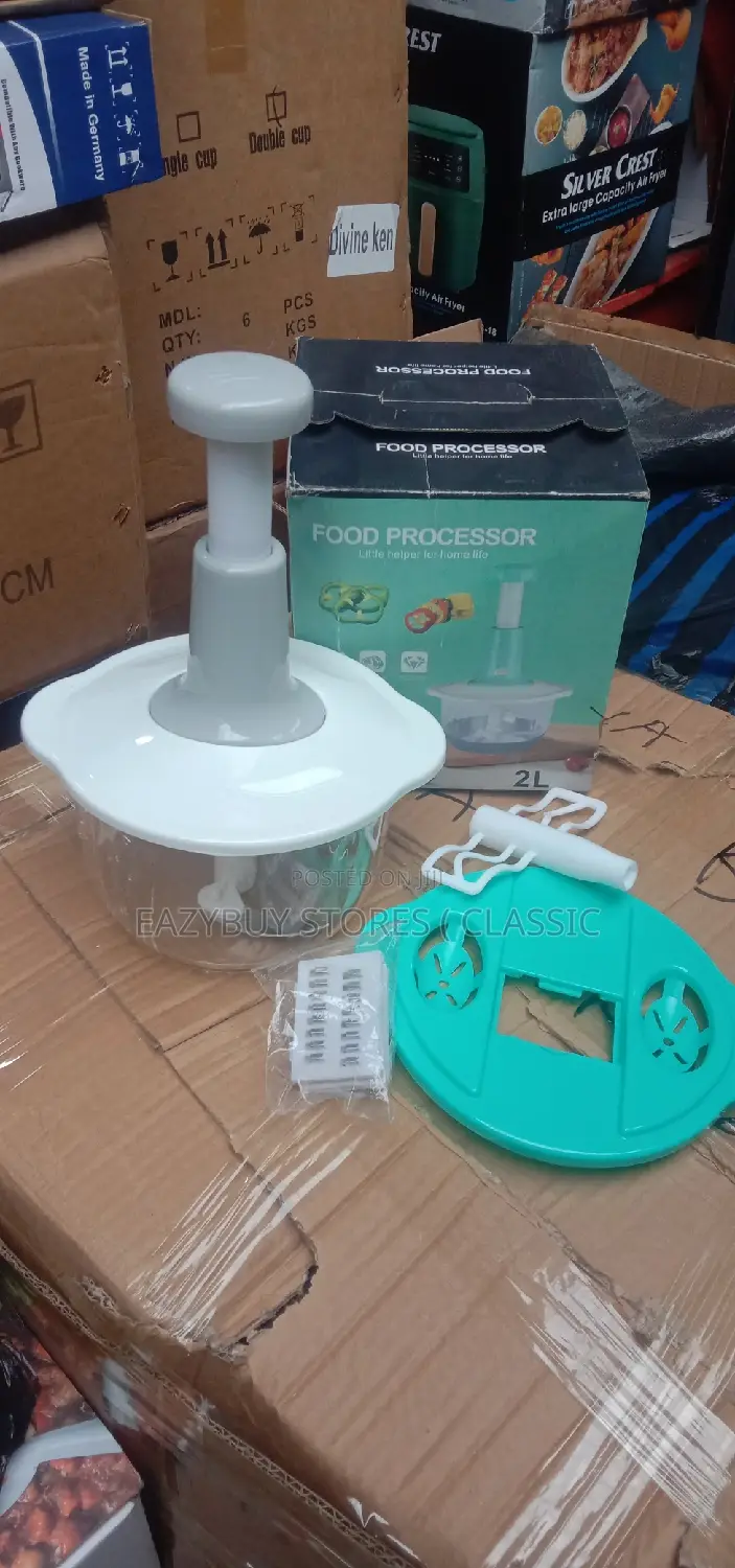 Hand Pat Vegetable Chopper With Mixer and Egg Separator