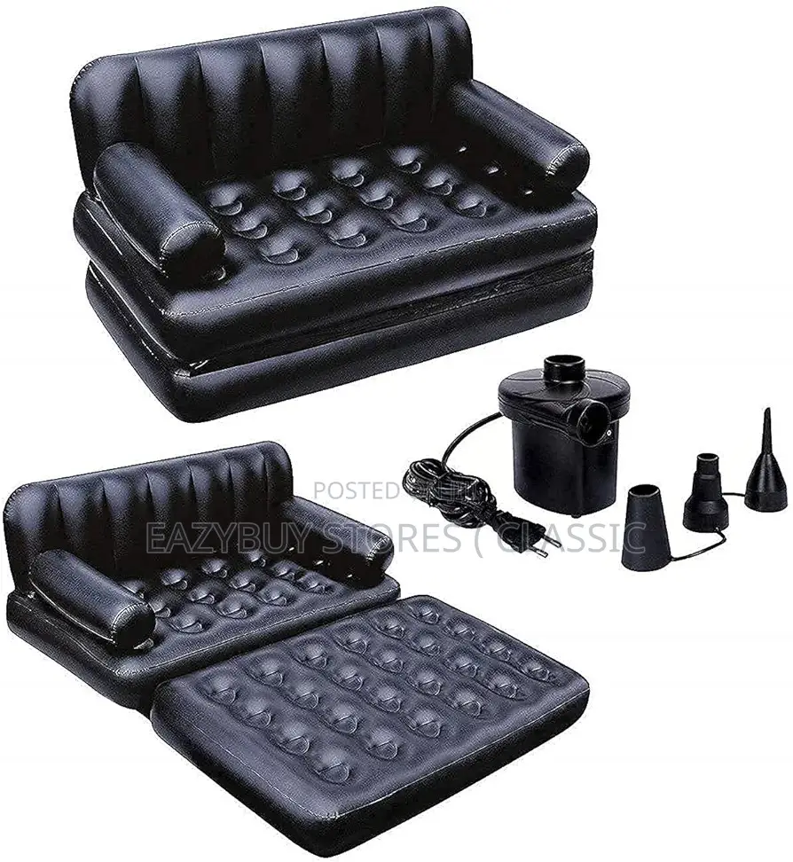 Air Sofa Bed 5 in 1 Inflatable Couch With Electric Pump