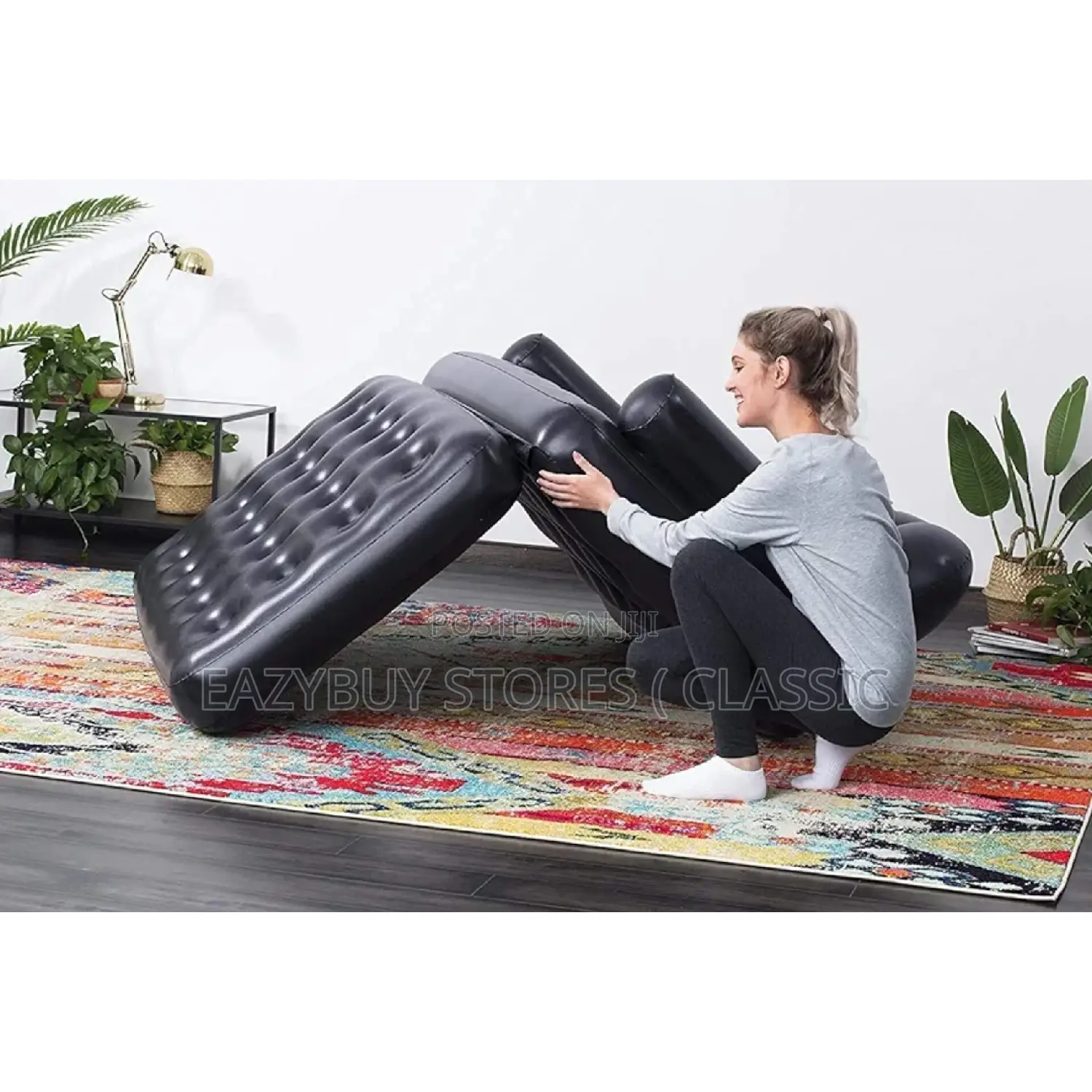 Air Sofa Bed 5 in 1 Inflatable Couch With Electric Pump