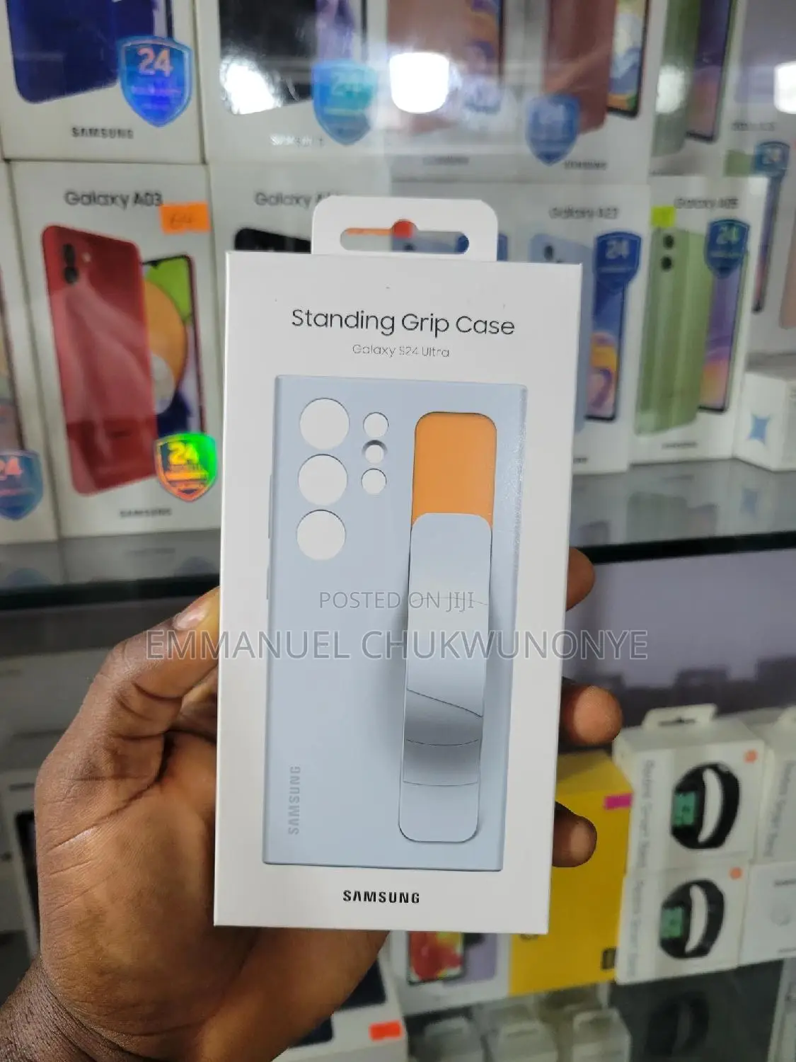 Samsung Galaxy S24 Ultra Standing Grip Case